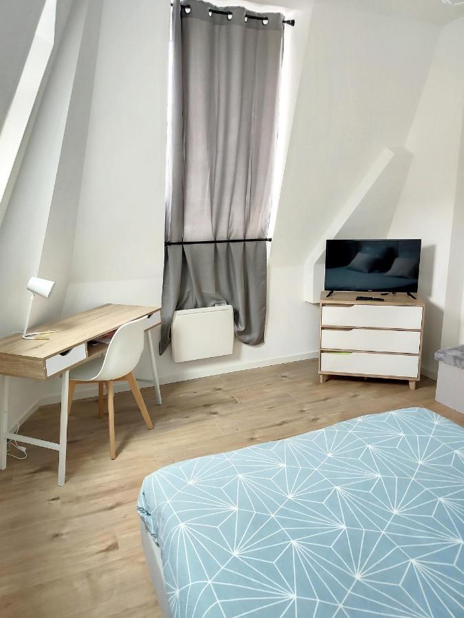 Apartament Grand Appart Duplex 6 Pers Gare Wifi Saint-Quentin  Zewnętrze zdjęcie